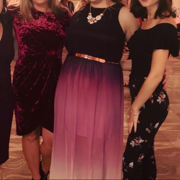 city chic ombre dress